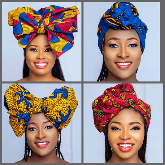 5 Ways To Style Your Headwraps