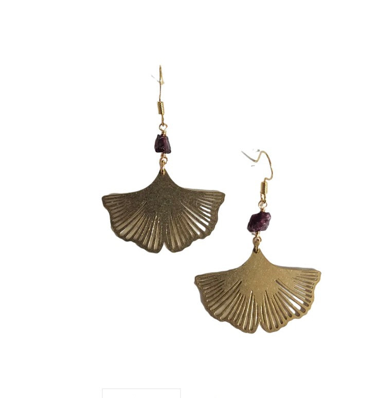 The Velencia Gingko Dangle Earring Collection